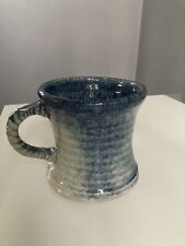 Michael Kennedy Pottery Style Mug Sligo studio mark Blue 8cm high