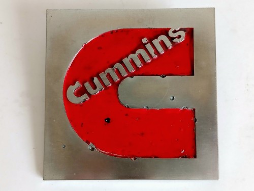 Cummins badge - badge., engine
