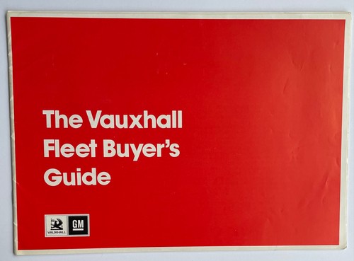 Vauxhall range 1975 fleet - 1975,