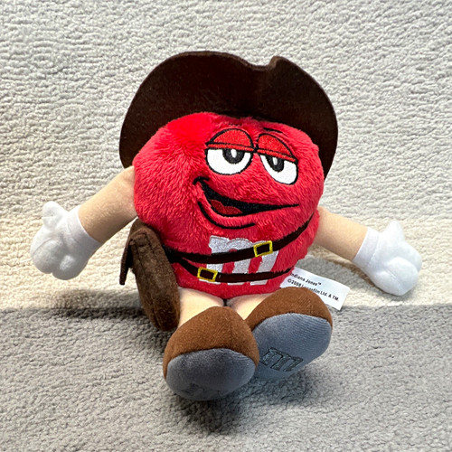 Red character indiana - m&m's,