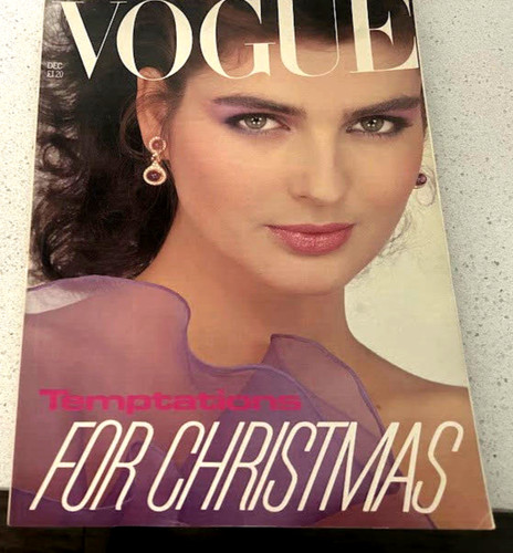 Vogue magazine december - magazine:, 1981