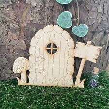 MDF Wooden Fairy Door Craft Blank Ready to Decorate FK CSW