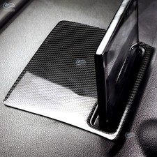For Audi A3 S3 Console Dashboard Navigation Screen Panel Cover Real Carbon Fibre