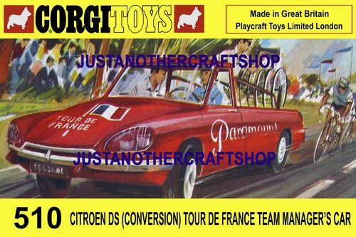 Corgi citroen tour france - citroen, de