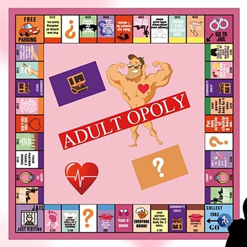 Adult opoly couple board - couple,