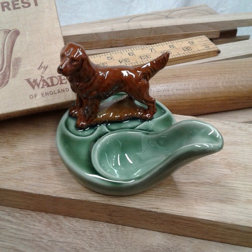 Wade porcelain red setter dog - porcelain,,