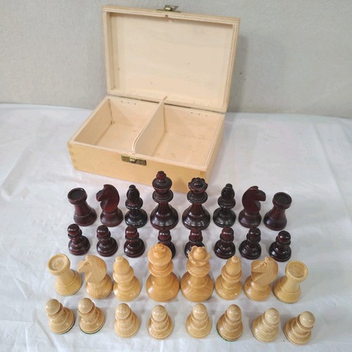 Staunton type wooden - type, chessmen