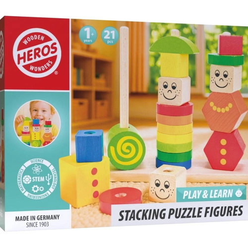 Wooden figure blocks pcs - wooden,