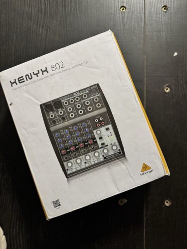 Behringer xenyx 802 input - xenyx, 8-input