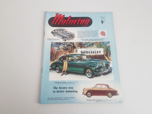 Vintage motoring car magazine
