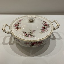 Vintage Royal Albert Lavender Rose Serving Dish And Lid 