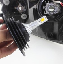 2Pcs Rubber Headlight Dust