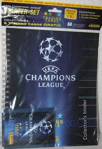 Panini champions league 2007 - champions,