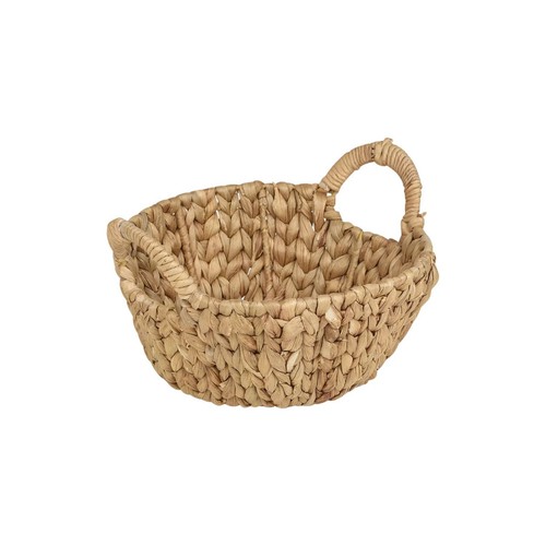 Round storage basket woven - round,
