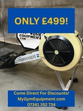 Concept 2 Model D PM3 Grey Indoor Rowing Machine! Good Condition Serviced