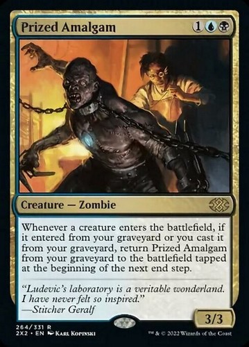 Prized amalgam double - prized, ~