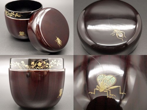 Japanese tame nuri lacquer - japanese,