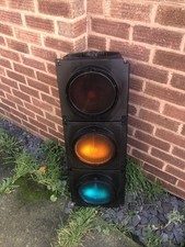 Original PEEK Halogen Traffic Light Ready For Rewire / Own Insulation ManCave