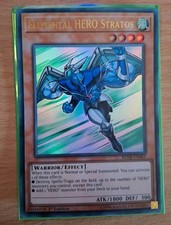 Elemental HERO Stratos Battles of Legend 1st Edition (Ultra Rare) BLHR-EN061