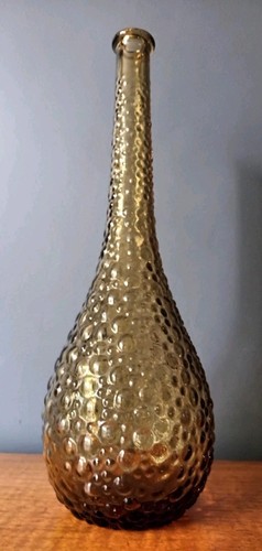 Vintage mcm empoli amber - vintage, glass