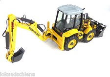 Excavator loader New Holland B 115 B - NZG 817 - 1:50 metal new original packaging