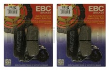 Fits: Honda CBR400RR J / K NC23 Tri-Arm 1988-1989 Set EBC Front Brake Pads FA142