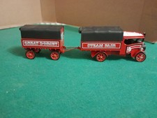 MATCHBOX Y-27 GREAT DORSET STEAM FAIR 1922 FODEN C TYPE  STEAM  WAGON & TRAILER