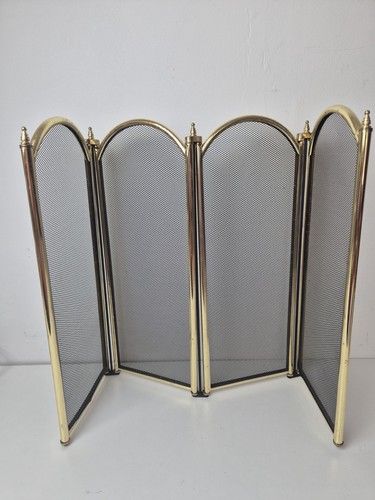Brass effect folding fire - effect,
