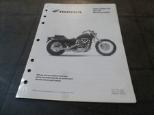 2004 Honda VT600C VT600CD Shadow VLX Motorcycle Set Up Instructions Manual xz