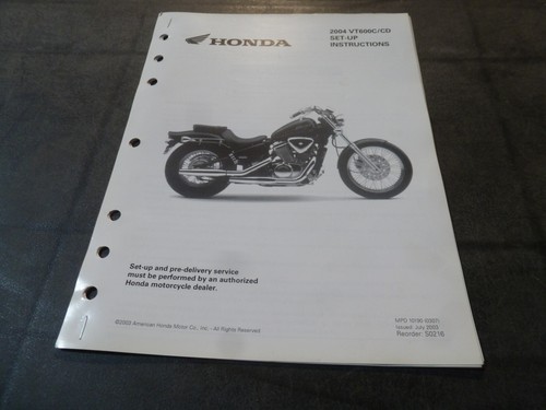 2004 honda vt600c vt600cd - vt600c,