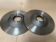 NEW PAIR FRONT BRAKE DISCS OE