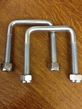 Pair of U bolts with Nuts for