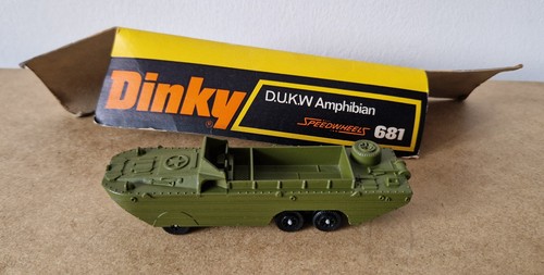 Vintage dinky toys 681 - toys, dukw