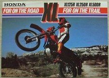 HONDA XL125R XL250R XL500R
