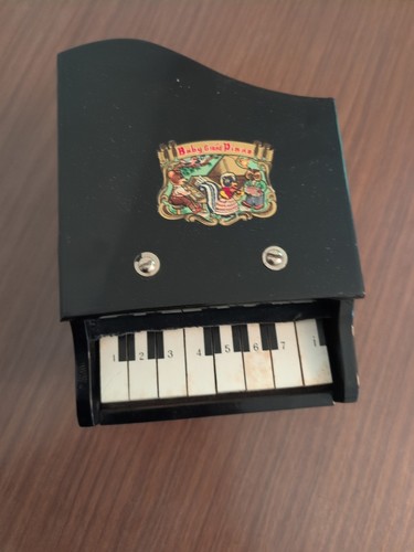 Vintage orchestra piano toy - orchestra, piano,