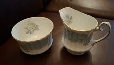 Grosvenor bone china sugar and