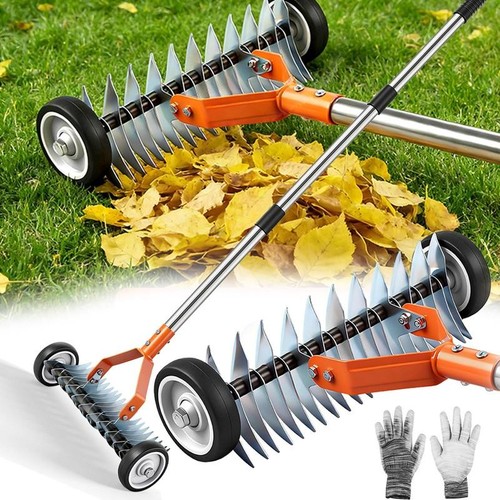 Lawn scarifier aerator - lawn,
