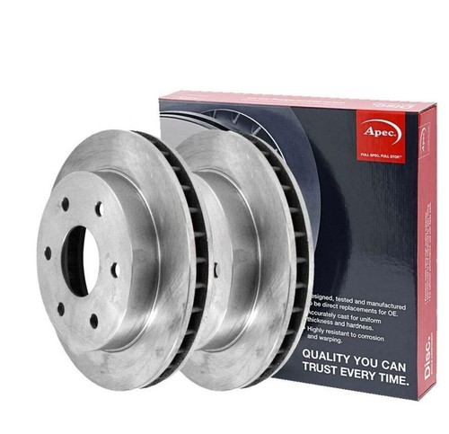 Apec front pair brake discs - apec, of
