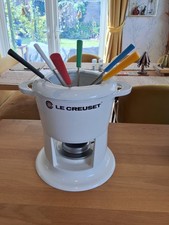 Vintage Le Creuset White Cast