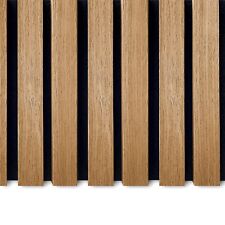 Acoustic slat wall panel Real