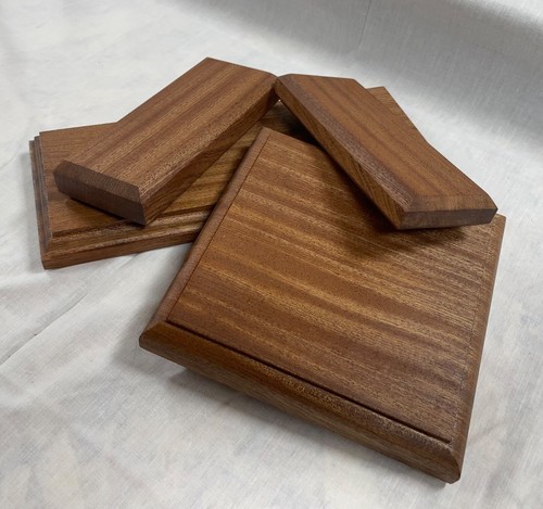 Solid sapele mahogany display - sapele,