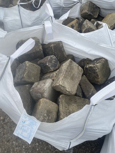 Reclaimed yorkstone setts - reclaimed,