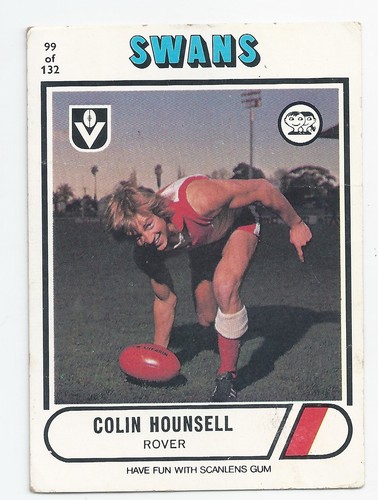 1976 scanlens colin - scanlens, (99)