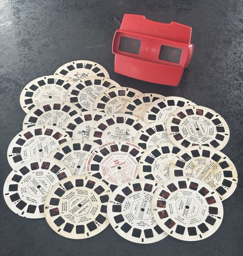 Vintage gaf view - gaf, red