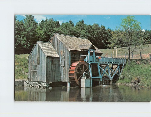 Old mill and water - old,