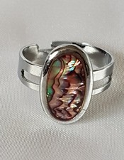 Ring ~ Abalone Paua Shell ~