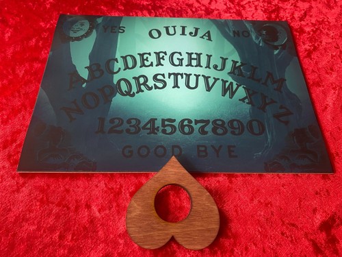 Wooden ouija board - ouija,
