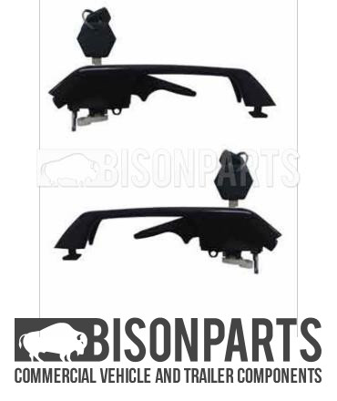 Door handle kit - handle, for