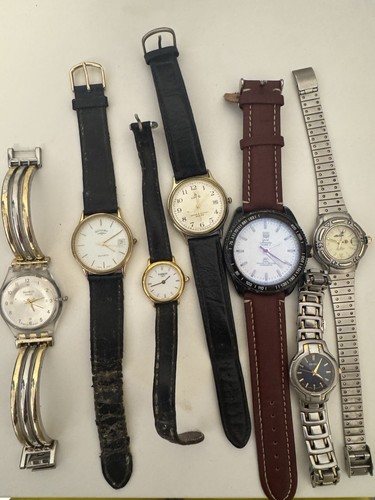 Job lot vintage - 7, quartz