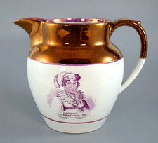 ANTIQUE SUNDERLAND LUSTRE GOD